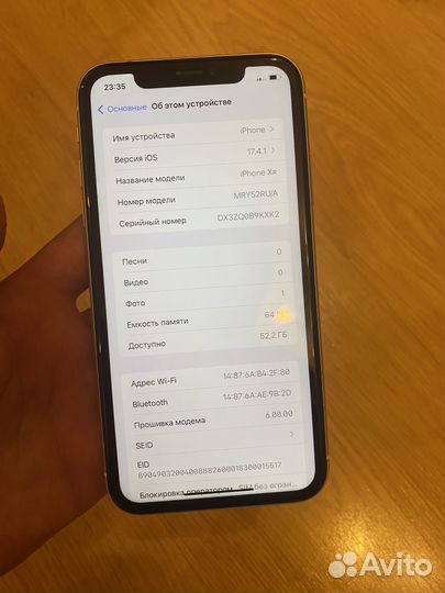 iPhone Xr, 64 ГБ