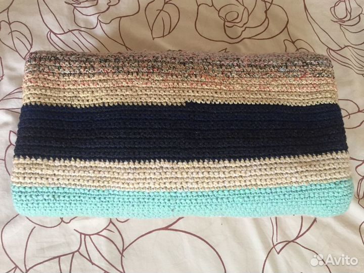 Плед вязаный крючком