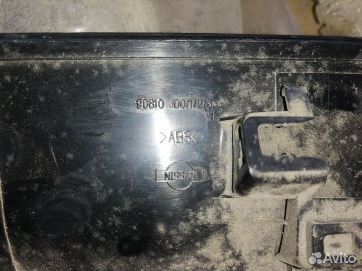 Диафрагма задняя накладка люка nissan qashqai 1