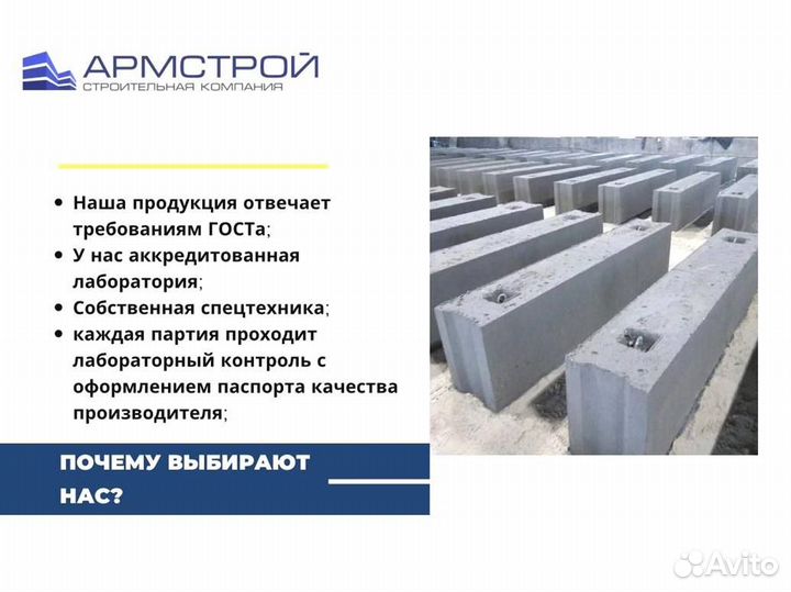 Фундаментный блок