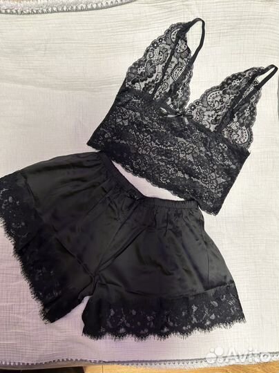 Комплект нижнего белья пижама майка шорты