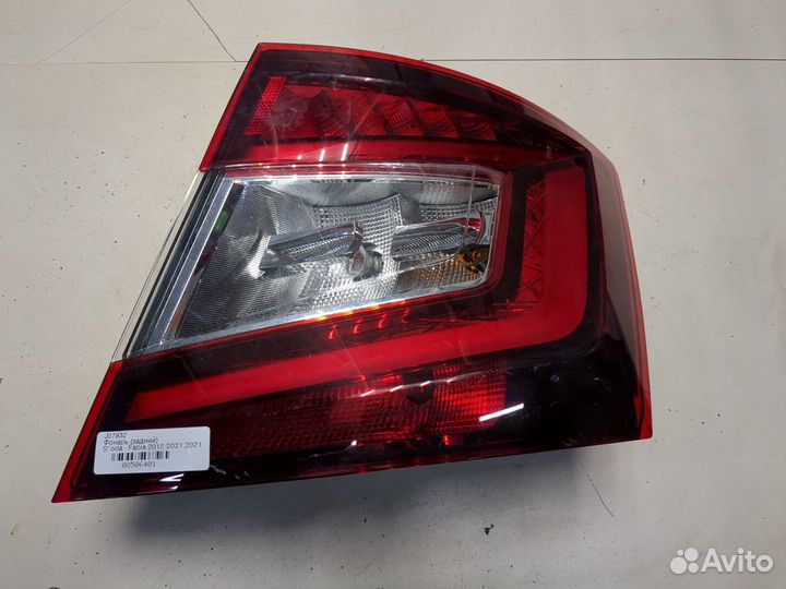 Фонарь (задний) Skoda Fabia, 2021