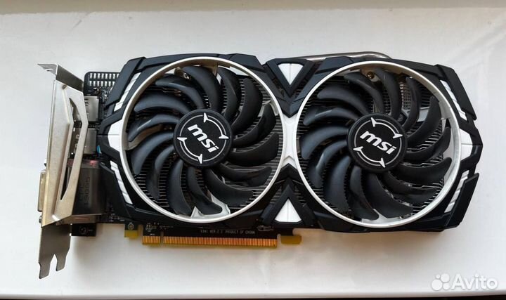 Видеокарта MSI rx570 4gb