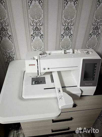 Вышивальная машинка. Janome Memory craft 550 e