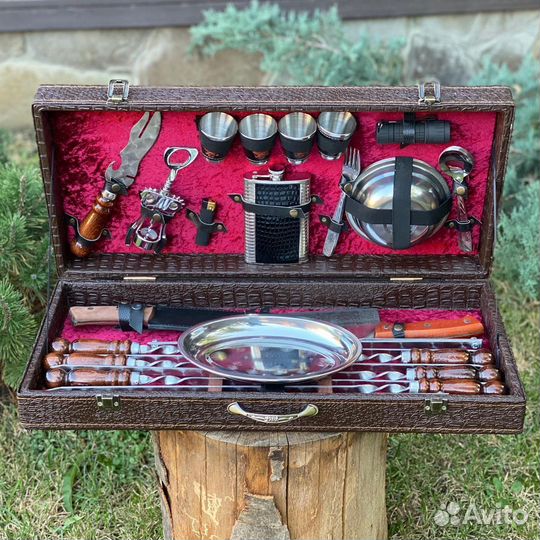 Шашлычный набор в кейсе от