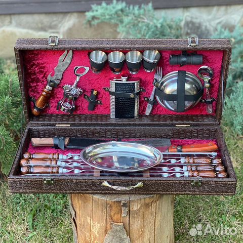 Шашлычный набор в кейсе от