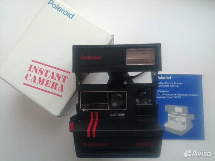 Плёночный фотоаппарат Polaroid 635CL Supercolor
