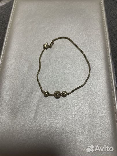 Золотой женский браслет
