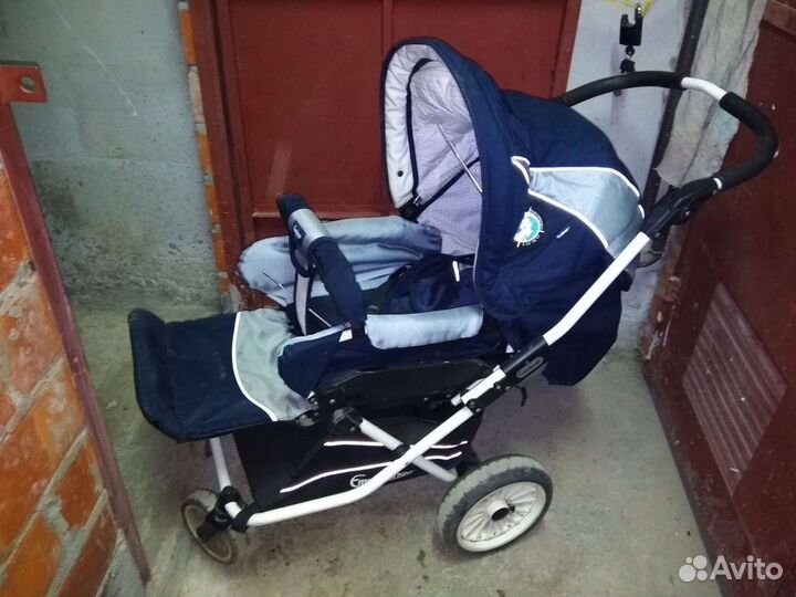 Коляска зимняя Emmaljunga Nitro City Korg 2в1