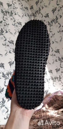 Тапки тёплые ручной работы р.37-38 новые