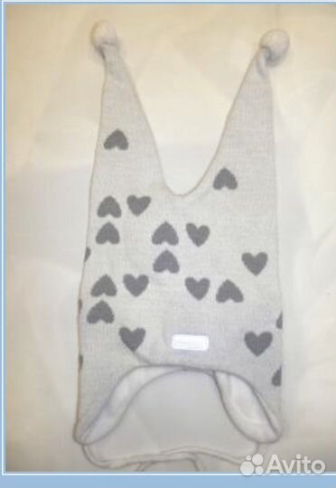 Шапочка для девочки, рейма, 52, зима