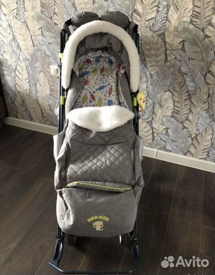 Санки коляска nika kids