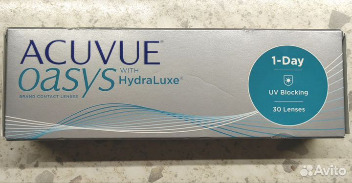 Линзы контактные acuvue oasys однодневные