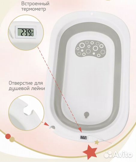 Складная ванночка для купания