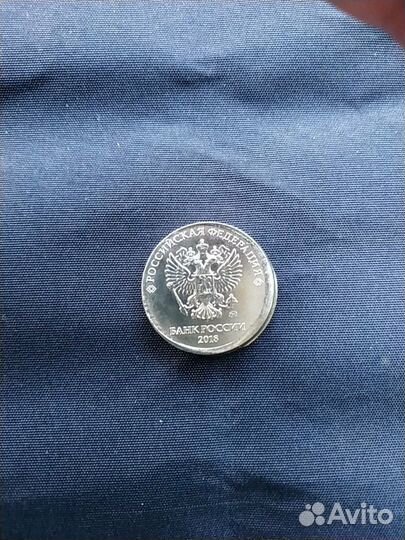 Монета брак чеканки