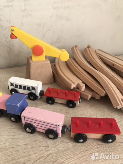 Деревянная железная дорога IKEA