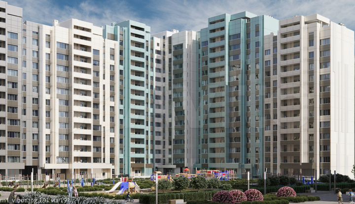 2-к. квартира, 59 м², 3/14 эт.