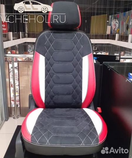 Авточехлы из экокожи на сиденья автомобиля