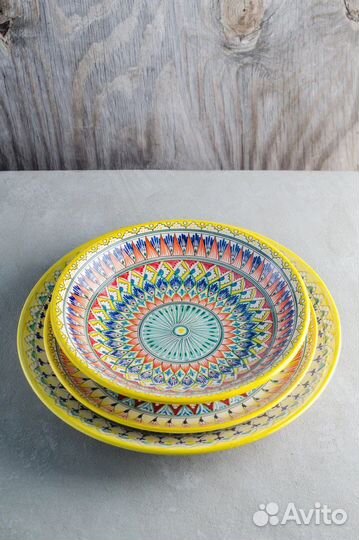 Узбекский ляган тарелка блюдо