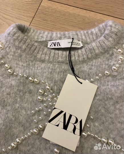 Свитер zara новый оригинал