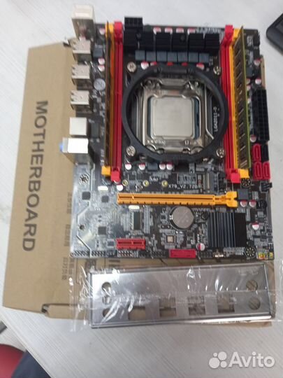 Связка16 ядер E5-2650v2 3,4Tb+мать X79+память 16Гб