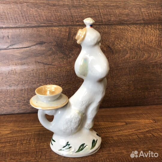 Статуэтка подсвечник пудель Киев