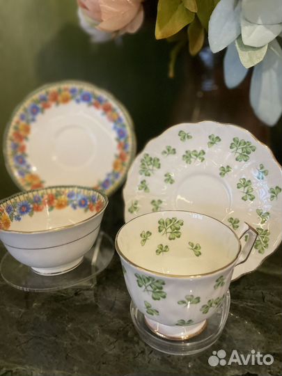 Чайные пары Aynsley England