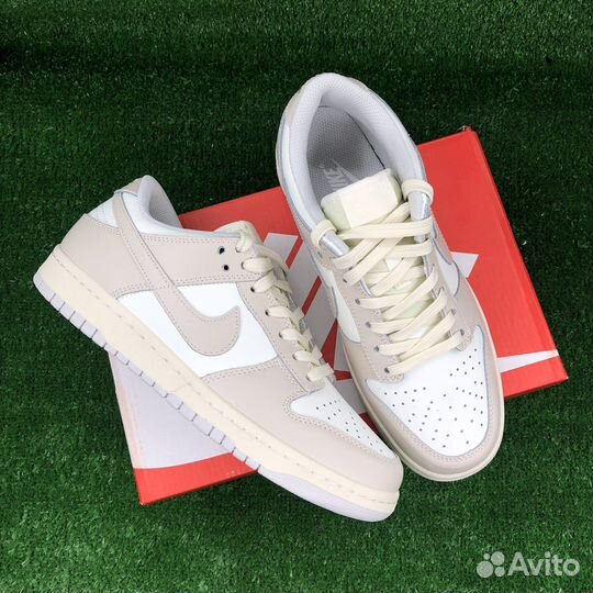 Nike Dunk Low SB Beige&White / Кроссовки мужские