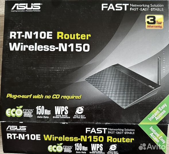 Wifi роутер Asus RT-N10E