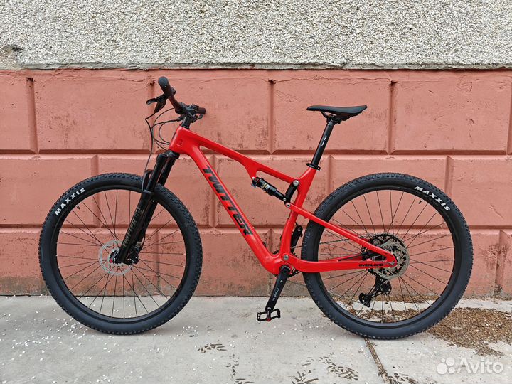 Велосипед карбоновый двухподвес twitter overlord