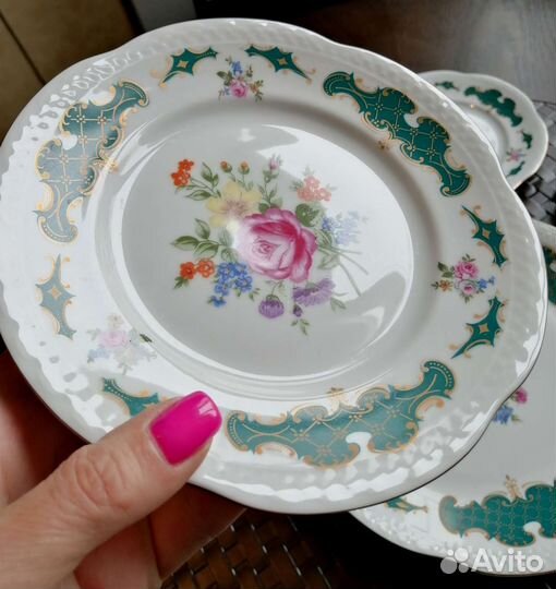 Фарфоровая посуда гдр Volkstedt Pastorale