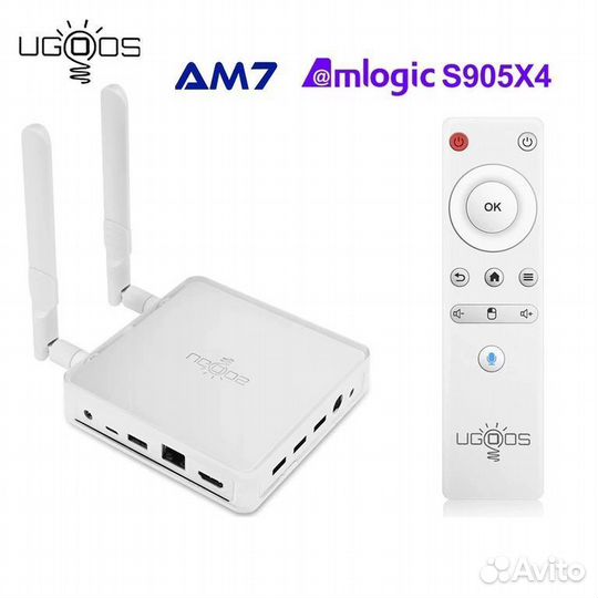 Смарт тв приставка ugoos AM7 4/32