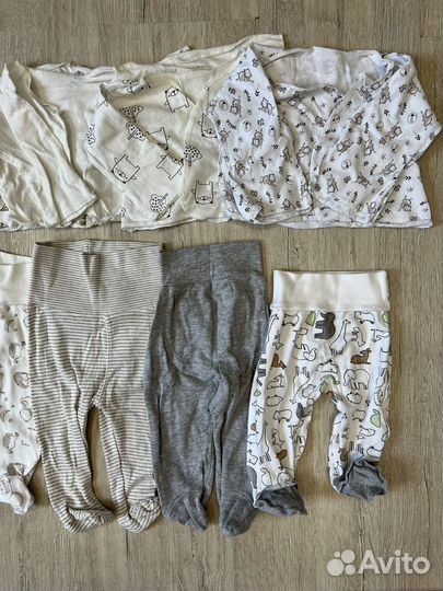 Вещи пакетом для новорожденных