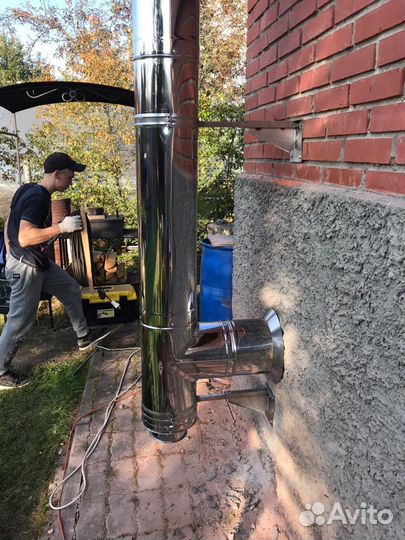 Сэндвич труба для вентиляции с Актом вдпо