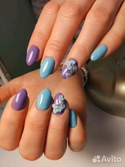 Маникюр, нарашивание ногтей, педикюр, шеллак