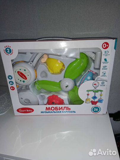 Музыкальная карусель на кроватку