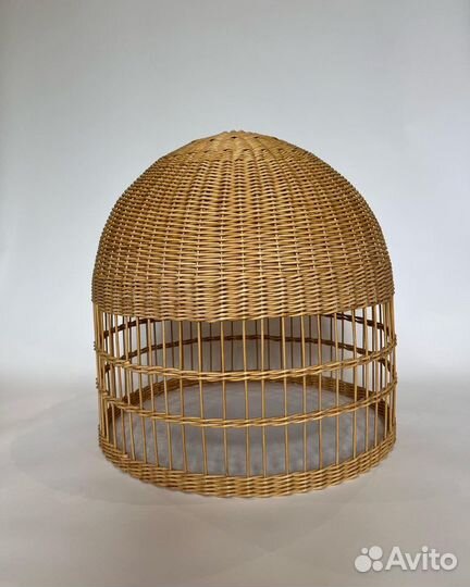 Абажур плетеный