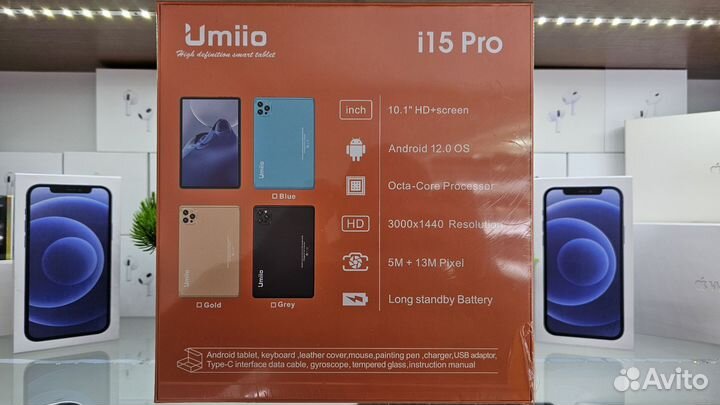 Планшет Umiio i15 Pro 6/128