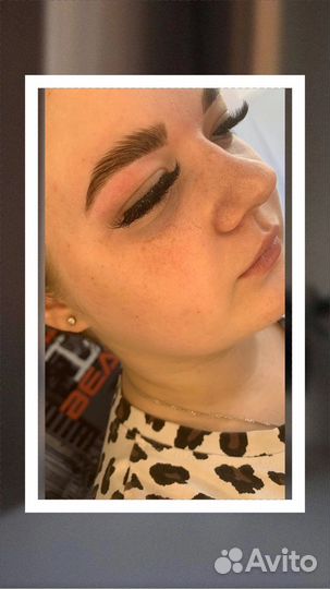 Оформление бровей