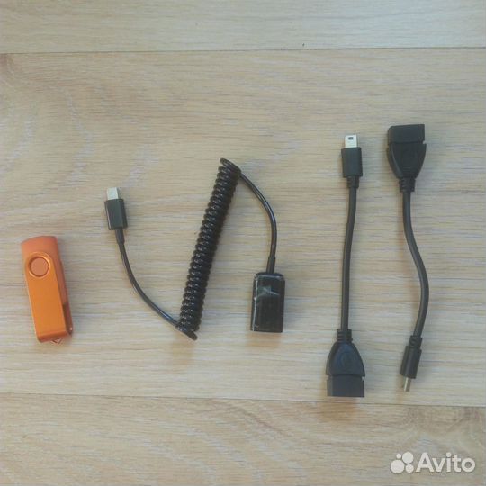 Переходник новый OTG USB 2.0 otg 3.0 mini micro