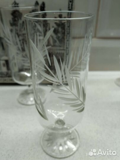 Подарочный набор рюмок Светлана мал.Вишера. СССР
