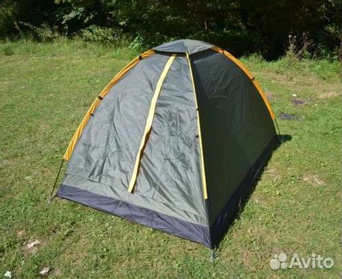 Палатка 2 местная туристическая эконом класс