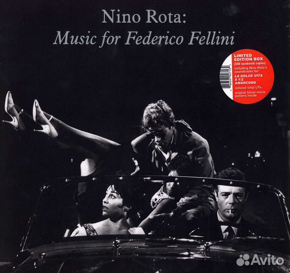 Nino Rota - Music For Federico Fellini (3 LP)