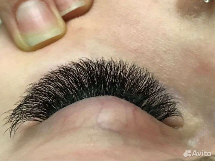 Наращивание ресниц на дому