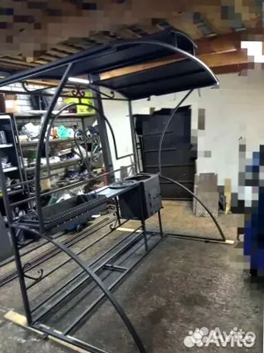 Мангал С крышей