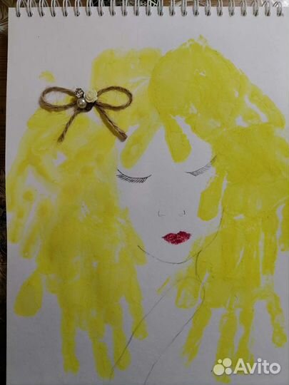 Поделки/рисунки в садик/школу