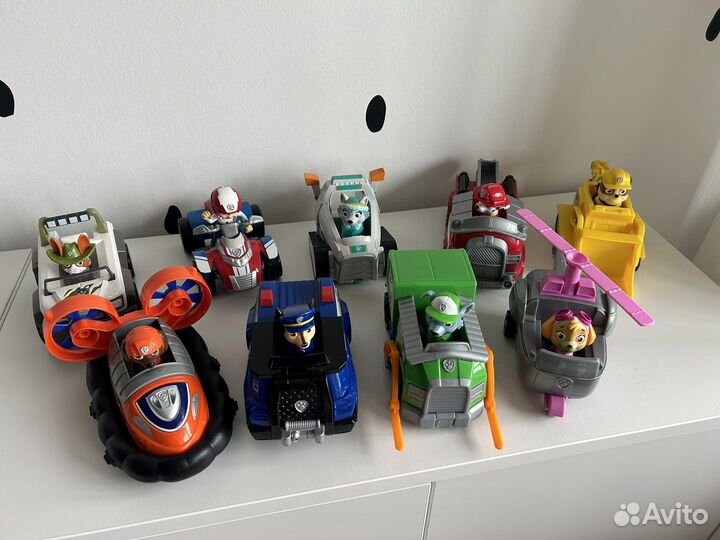 Игрушки Щенячий патруль, 9 героев, оригинал