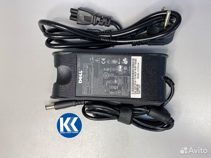 Зарядка Dell 19.5V 4.62A (7.4x5.0mm с иглой) 90W