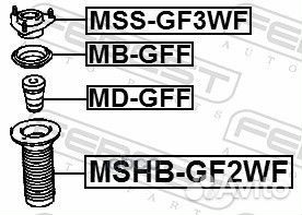 Пыльник амортизатора mitsubishi outlander 12- п