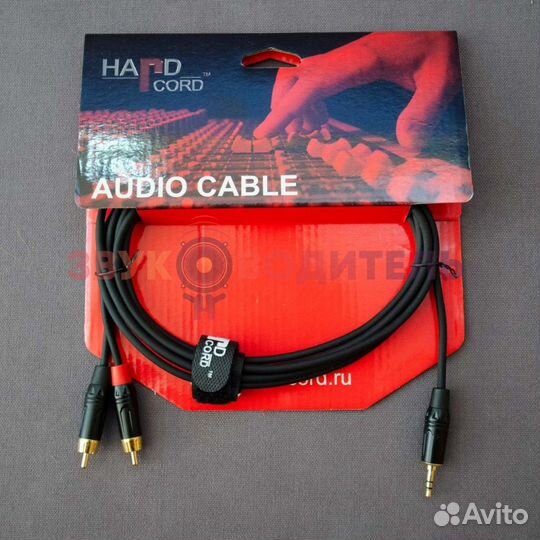 ARS-30 Аудио кабель jack 3,5 - RCA x 2, Длина 3 м